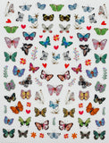 Butterfly Nail Art Stickers - Style1