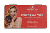 NotPolish Universal Tips 500pcs - Coffin/Stiletto